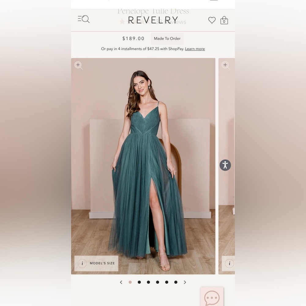 Revelry Penelope Tulle Dress